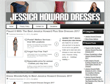 Tablet Screenshot of jessicahowarddresses.org